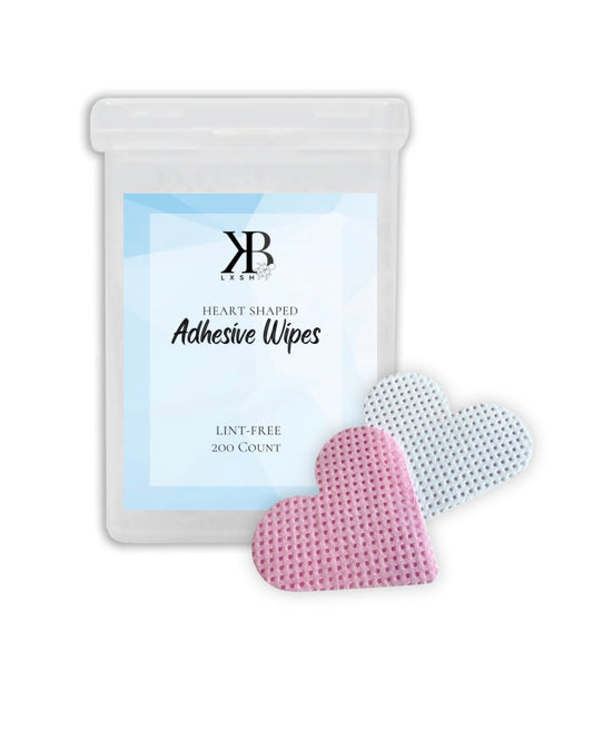 Heart Shaped Lint Free Wipes